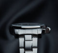 Maserati Successo Solar Edition Black Dial Silver Steel Strap Watch For Men - R8873645003