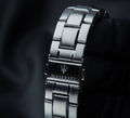 Maserati Successo Solar Edition Black Dial Silver Steel Strap Watch For Men - R8873645003