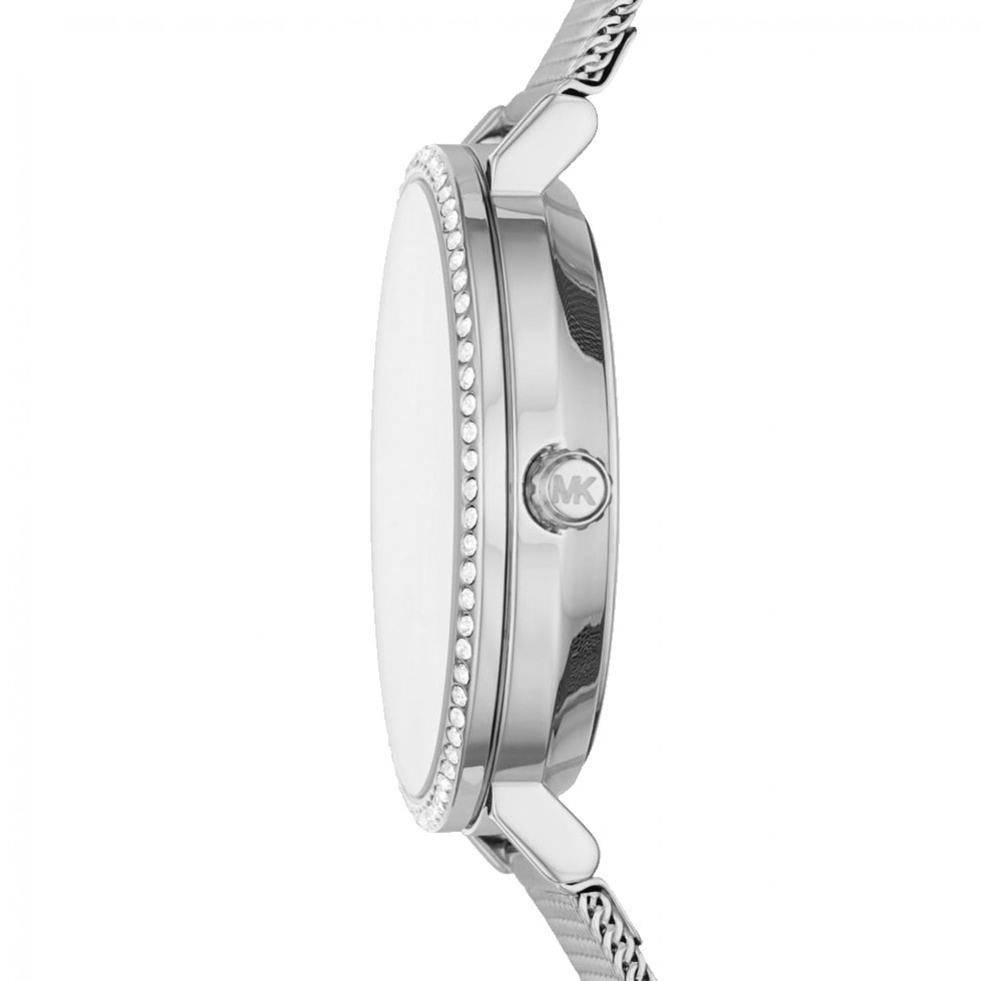Michael Kors Darci Quartz Silver Dial Silver Mesh Strap Watch for Women - MK7123