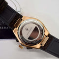 Maserati Triconic Chronograph Grey Dial Brown Leather Strap Watch For Men - R8871639003