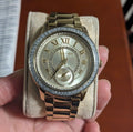 Michael Kors Madelyn Quartz Gold Dial Gold Steel Strap Watch For Women - MK6287