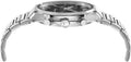 Salvatore Ferragamo Sapphire Chrono Black Dial Silver Steel Strap Watch for Men - SFME00321