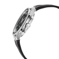 Salvatore Ferragamo Sapphire Chrono Black Dial Black Silicone Strap Watch for Men - SFME00121