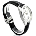 Tag Heuer Carrera Date Silver Dial Black Leather Strap Watch for Men - WBN2111.FC6505