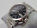 Gucci G Chrono Black Dial Silver Steel Strap Watch For Men - YA101204