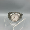 Gucci G Timeless Diamonds Silver Dial Silver Steel Strap Watch For Men - YA126404