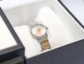Gucci G Timeless Quartz Silver Dial Two Tone Steel Strap Watch For Women - YA126596