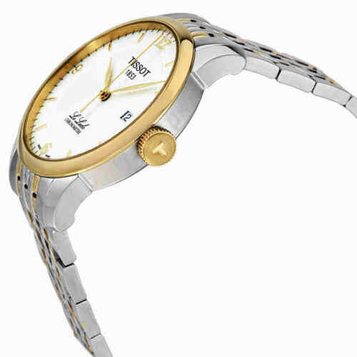 Tissot Le Locle Automatic Silver Dial Two Tone Steel Strap Watch For Men - T006.408.22.037.00