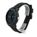 Tommy Hilfiger Denim Black Dial Black Rubber Strap Watch for Men - 1791555