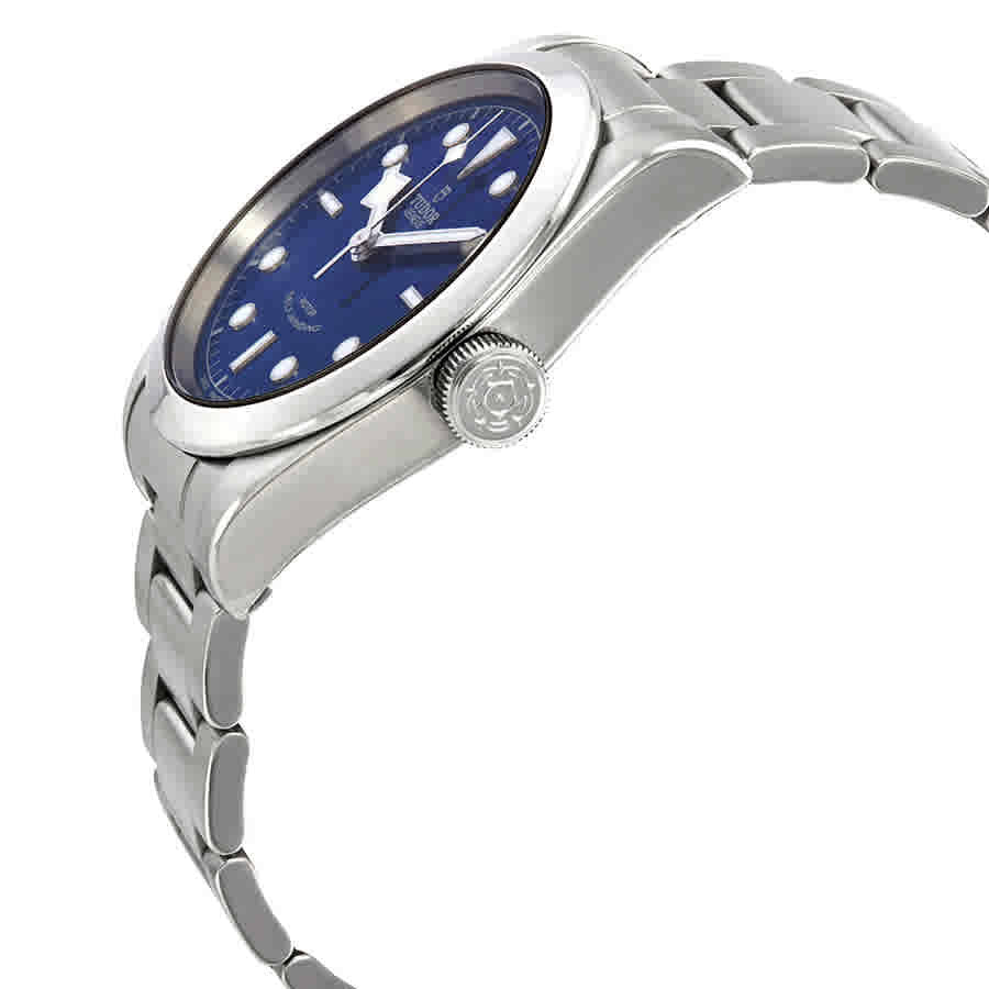 Tudor Black Bay Automatic Blue Dial Silver Steel Strap Watch for Men - M79540-0004