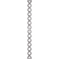 Swarovski Crystal Flower Silver Dial Silver Steel Strap Watch for Women - 5547622
