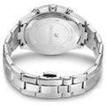Swarovski Octea Lux Sport Chronograph Blue Dial Silver Steel Strap Watch for Women - 5610481