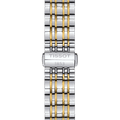 Tissot T Classic Carson Quartz White Dial Two Tone Steel Strap Watch for Men - T085.410.22.013.00