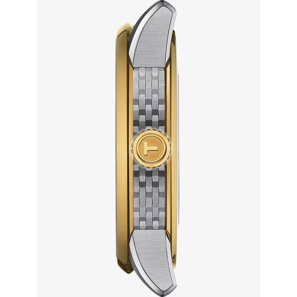Tissot Luxury Powermatic 80 Green Dial Silver Steel Strap Watch For Men - T086.407.22.097.00