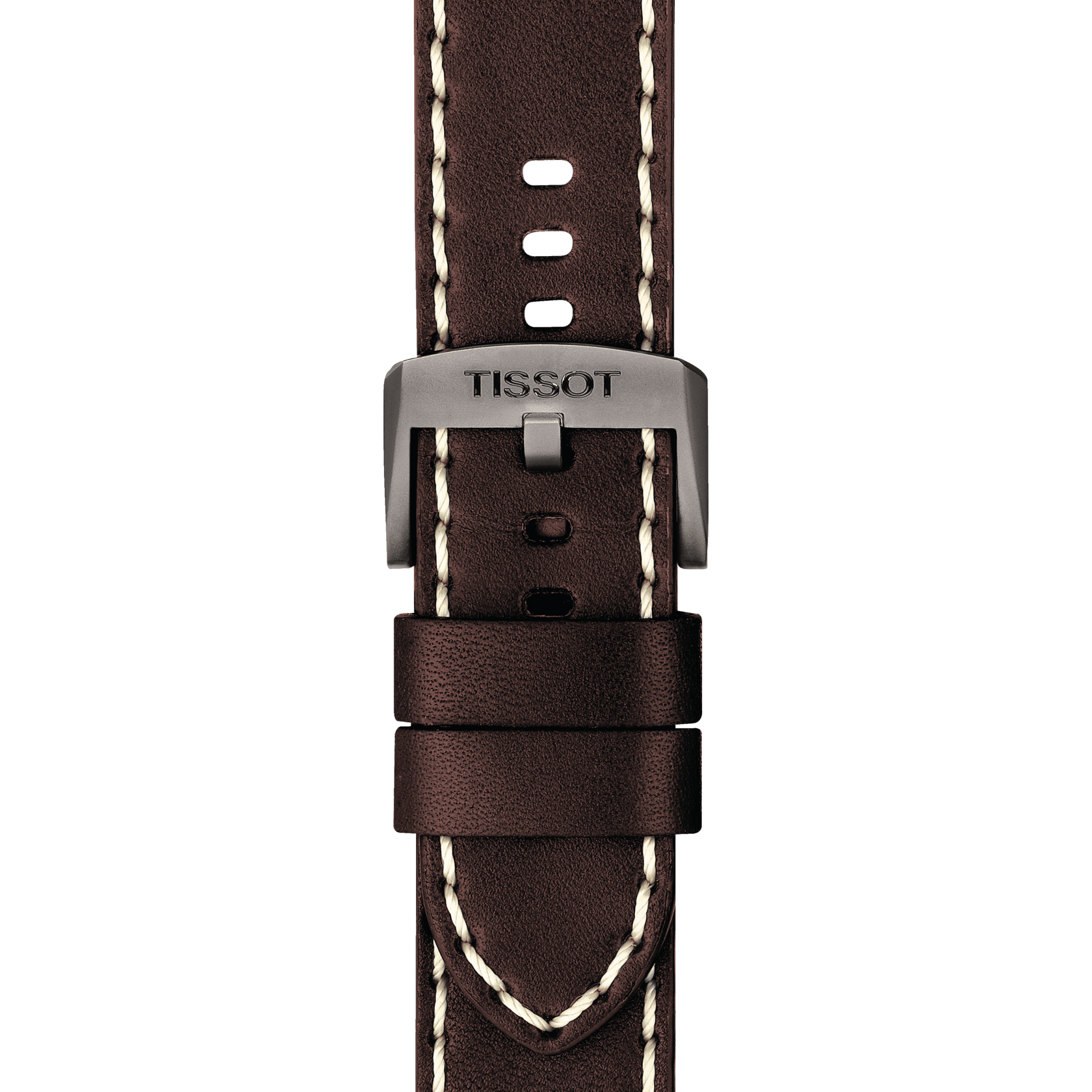 Tissot Chrono XL Blue Dial Brown Leather Strap Watch For Men - T116.617.36.047.00