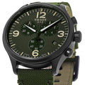 Tissot Chrono XL Green Dial Green NATO Strap Watch For Men - T116.617.37.097.00