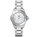 Tag Heuer Aquaracer Professional 200 Quartz White Dial Silver Steel Strap Watch for Women - WBP1411.BA0622