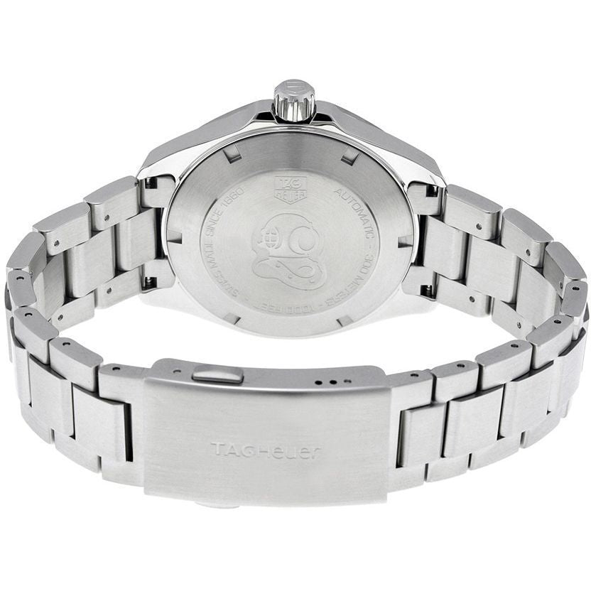 Tag Heuer Aquaracer Automatic Blue Dial Silver Steel Strap Watch for Men - WAY2112.BA0928