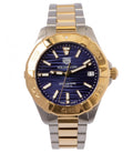 Tag Heuer Aquaracer Blue Dial Two Tone Steel Strap Watch for Women - WBD1325.BB0320