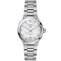 Tag Heuer Carrera Diamonds Mother of Pearl Dial Silver Steel Strap Watch for Women - WBN2412.BA0621