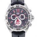 Tag Heuer Formula 1 Manchester United Special Edition Grey Dial Black Silicone Strap Watch for Men - CAZ101M.FT8024