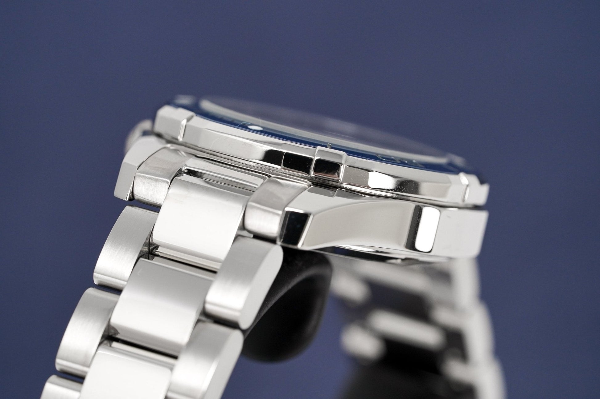 Tag Heuer Aquaracer Blue Dial Silver Steel Strap Watch for Women - WAY131S.BA0748