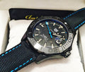 Tag Heuer Aquaracer Calibre 5 Black Nylon Strap Carbon Dial Watch for Men -  WBD218C.FC6447