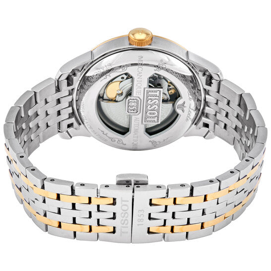 Tissot Le Locle Powermatic 80 Silver Dial Two Tone Steel Strap Watch For Men - T006.407.22.033.01
