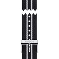 Tissot Quickster Chronograph NBA San Antonio Spurs Edition White Dial Two Tone NATO Strap Watch for Men - T095.417.17.037.07