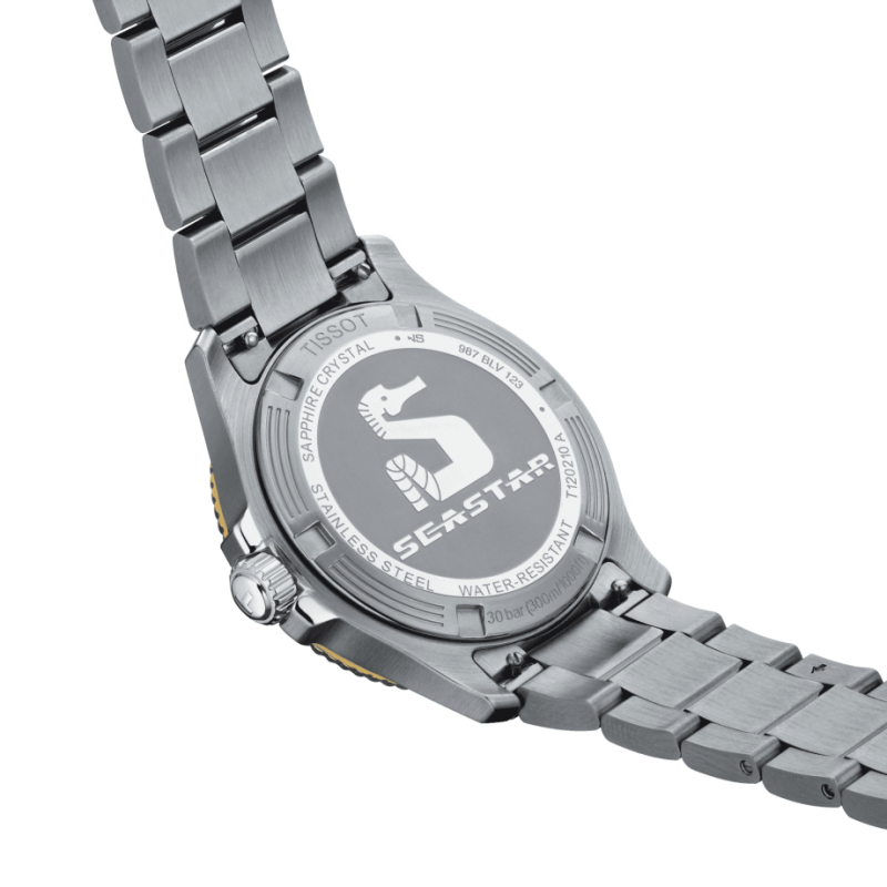 Tissot Seastar 1000 Lady White Dial Silver Steel Strap Unisex Watch - T120.210.11.011.00
