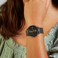 Tommy Hilfiger Jenna Multifunction Grey Dial Grey Mesh Bracelet Watch For Women - 1781945
