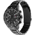 Tommy Hilfiger Jimmy Chronograph Grey Dial Grey Steel Strap Watch For Men - 1791951