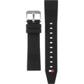 Tommy Hilfiger Windsurf Black Dial Black Rubber Strap Watch for Men- 1791114