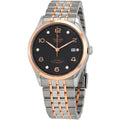 Tudor 1926 Automatic Diamonds Black Dial Two Tone Steel Strap Watch for Men - M91651-0004