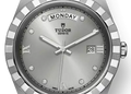 Tudor Royal Day Date Diamonds Automatic Silver Dial Silver Steel Strap Watch for Men - M28600-0002