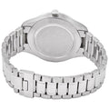 Tudor Style Automatic Diamonds Blue Dial Silver Steel Strap Watch for Men - M12710-0017