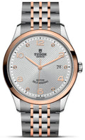Tudor 1926 Automatic Diamonds Silver Dial Two Tone Steel Strap Watch for Men - M91651-0002