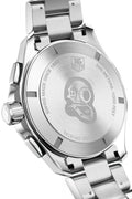 Tag Heuer Aquaracer Chronograph Black Dial Silver Steel Strap Watch for Men - CAY1110.BA0927