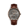 Breitling Navitimer Automatic 41 Grey Dial Brown Leather Strap Watch for Men - U17326121M1P1