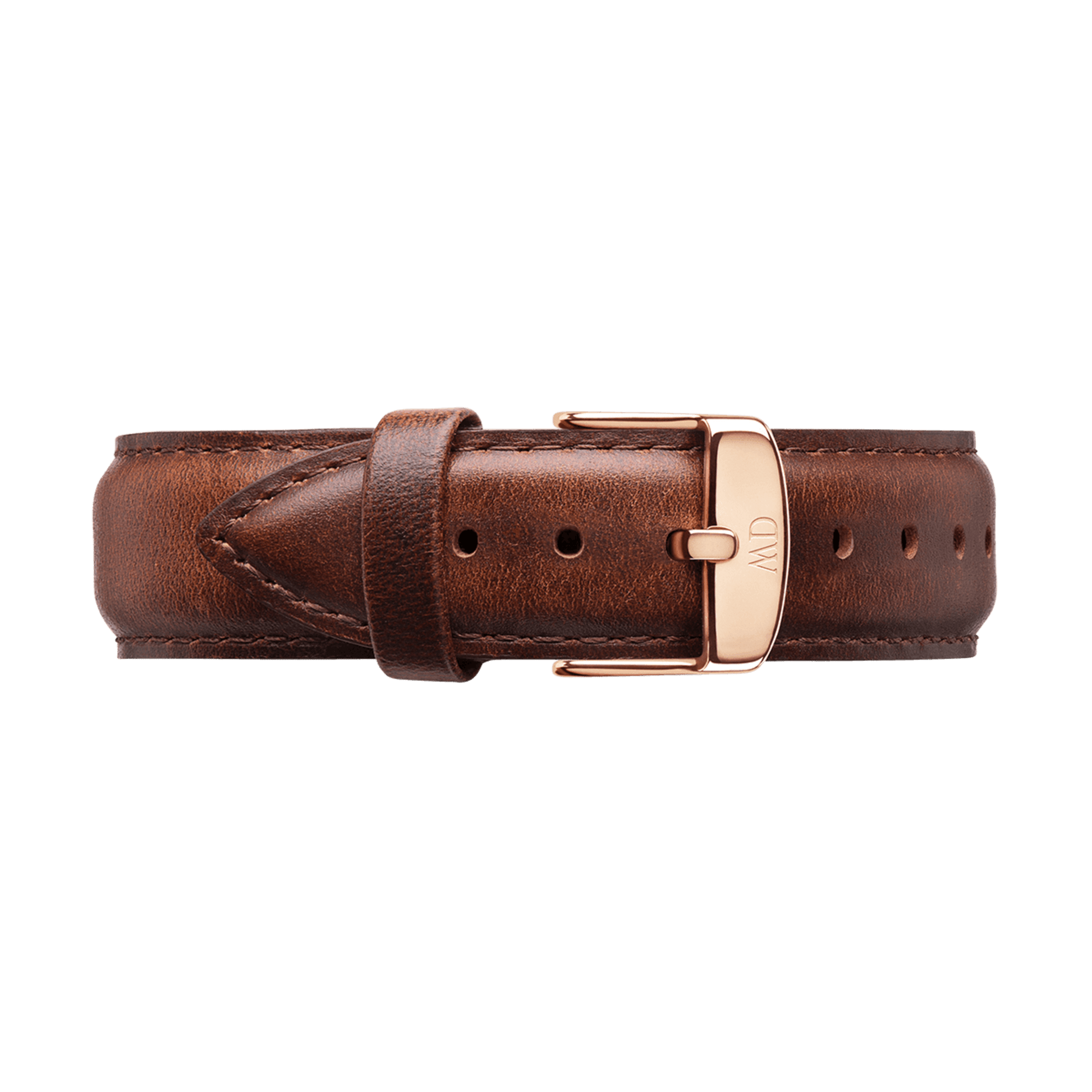 Daniel Wellington Classic St Mawes Black Dial Brown Leather Strap Watch For Men - DW00100124