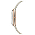 Swarovski Uptown Crystal Grey Dial Grey Leather Strap Watch for Women - 5547716