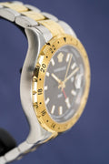 Versace Hellenyium Quartz Brown Dial Two Tone Steel Strap Watch For Men - V11040015 