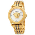 Versace Palazzo Empire White Dial Two Tone Steel Strap Watch for Men - VERD00418