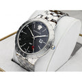 Versace Univers Analog Black Dial Silver Steel Strap Watch for Men - VEBK00418