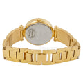 Guess Muse Crystals White Dial Rose Gold Steel Strap Watch For Women - W1008L2