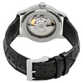 Gucci G Timeless Automatic Black Dial Black Leather Strap Watch For Women - YA126469
