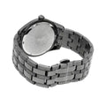 Versace Greca Time Quartz Black Dial Grey Steel Strap Watch for Men  - VE3K00622