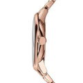 Burberry The Classic Rose Gold Dial Rose Gold Steel Strap Watch for Men - BU10013