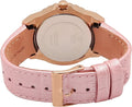 Guess Limelight Quartz Analog White Dial Pink Leather Strap Watch For Women - W0775l3