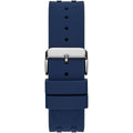 Guess Octane Chronograph Black Dial Blue Rubber Strap Watch For Men - W1047G2